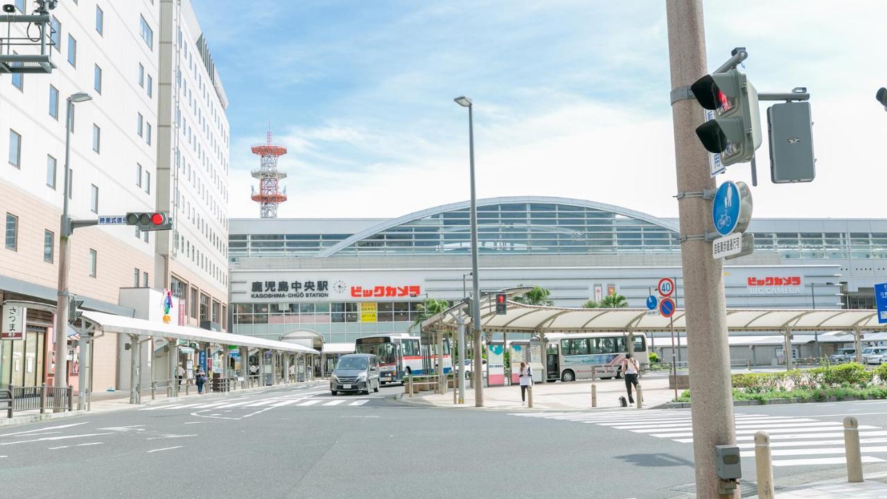 Toyoko Inn Kagoshima Chuo Eki Nishi Guchi Екстер'єр фото